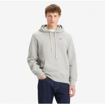 Levi's Men's Original Gray Sweatshirt XL - Casual Cotton Hoodie