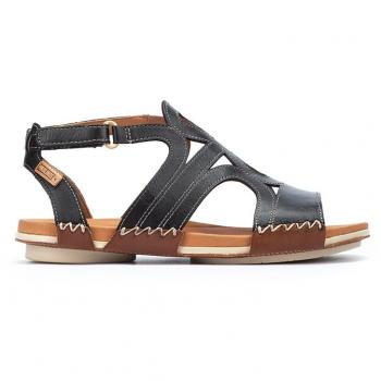 Pikolinos Sandalia Plana de Piel Tenerife W4S-0712C1 para Mujer - Características: Diseño elegante, piel de alta calidad, suela cómoda, cierre con hebilla, plantilla acolchada, estilo casual y
