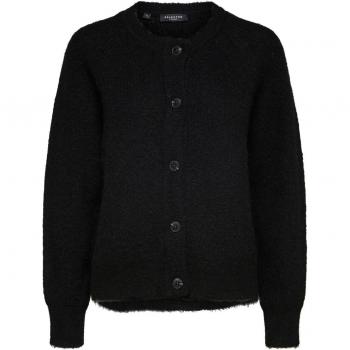 Selected Lulu Short Black Women's Cardigan 2XL