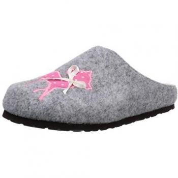 softwaves 542 112 - Zapatillas de estar por casa para niñas, color Grau