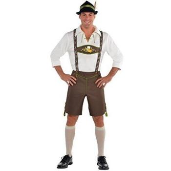 amscan - Disfraz de Mr. Oktoberfest para Hombre, Talla XXL