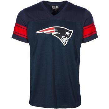 New Era Ne96336Fa16 Nfl Supprtrs Jrsy Neepat Osb - Camiseta manga corta-Línea New England Patriots para hombre, color azul, talla L