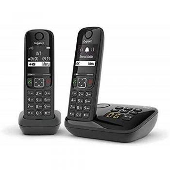 Teléfono Fijo Inalámbrico Gigaset AS690A Duo con Répondeur - 2 Combinados - Negro