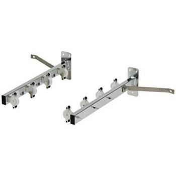 Tender Fil 031211 - Tendedero de pared con 8 Poleas, Inoxidable