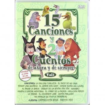 15 Canciones Y 2 Cuentos De Siempre - Volumen 1 [DVD] - V/a