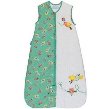 Gro Pajarillos - Saco de dormir premium, para 18-36 meses, 98 cm, multicolor