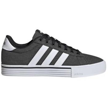 Zapatillas adidas Daily 4.0 unisex adulto, color negro y blanco, talla 46 EU (48), diseño bajo, no son de fútbol