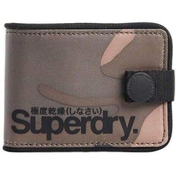 Superdry Tarp One Popper - Cartera con diseño de camuflaje