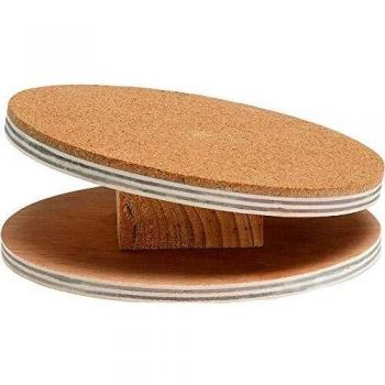 Karlie 1030509 Bogie Disco de Madera con Revestimiento de Corcho, 16 cm, S