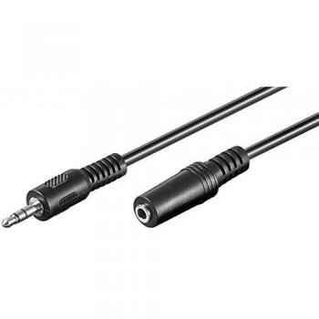 EWENT Cable alargador estéreo jack 3,5 mm de 2,0 m