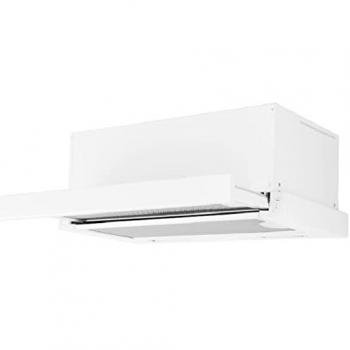 Campana Telescópica Orbegozo Blanca 65W Clase D con 2 Filtros de Aluminio Desmontables y 2 Potencias