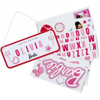 Letrero para Dormitorio Personalizable Paladone Barbie