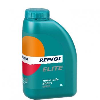 Repsol RP135V51 Elite Turbo Life 50601 0W-30 Aceite de Motor para Coche, 1 L
