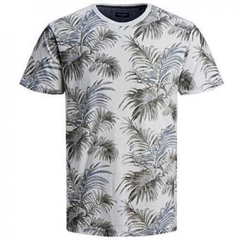 JACK&JONES 12171859 MAX T-Shirt Boy White Blue 8Y