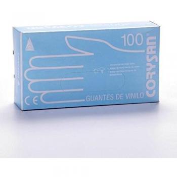 GUANTE VINILO CORYSAN MED 100 UNI