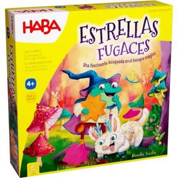 HABA Estrellas Fugaces - Juego Infantil de Mesa de Memoria y Recolección para Más de 4 Años