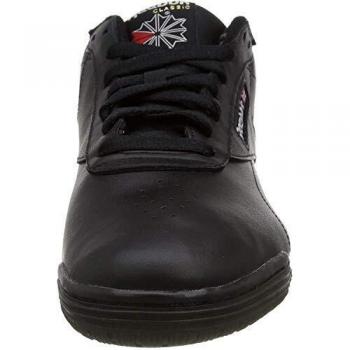 Reebok Classic Exofit LO Clean Logo Sneakers - Black/Silver
