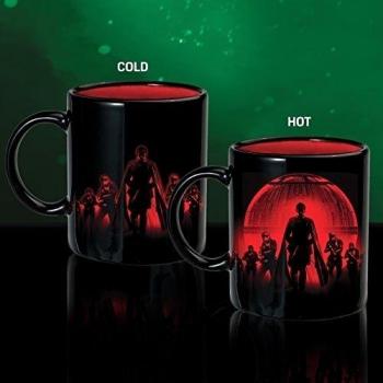 'Paladone - Taza termosensible con diseño de estrella de la muerte taza, multicolor
