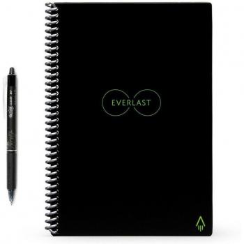 Cuaderno Inteligente Reutilizable Rocketbook Core A4 Negro con Puntos - 32 Páginas
