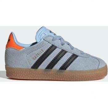 Zapatillas casual de bebés Gazelle Cf El I Adidas - Azul - Talla: 22 - Piel