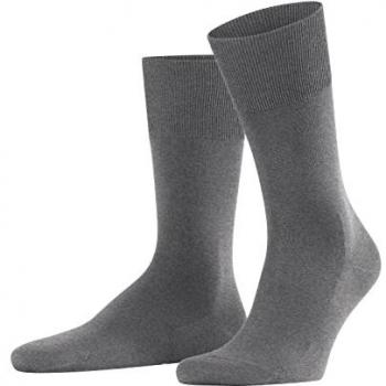 Falke ClimaWool Men's Socks with Wool Content, Size 39/40 - Light Grey