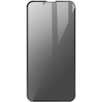 Protector de Pantalla Privado para iPhone 13/13 Pro - Cristal Templado Antiespías 9H con Bisel Negro