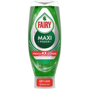 Fairy Maxi Poder Líquido 4x640ml - Pack Ahorro de Lavavajillas a Mano con Fórmula Potente