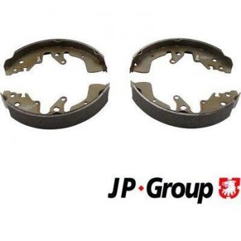 Juego de zapatas de frenos JP GROUP 4763900610, kit de frenos para frenos de tambor, incluye zapatas de freno, fabricadas con materiales de alta calidad para un rendimiento óptimo, diseño específico para garantizar