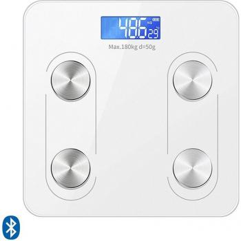 Báscula inteligente Bluetooth con análisis corporal