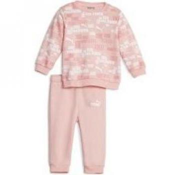 Conjunto deportivo Minicats Colorblock coral Puma
