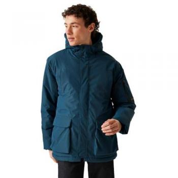 Regatta Men's XL Breathable Heated Insulated Waterproof Jacket in Moonlight Denim
