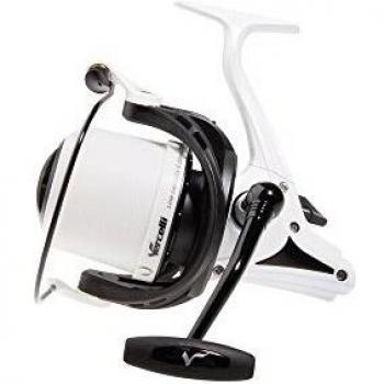 VERCELLI ENYGMA SC-6+1bb Carrete Surf Casting de Pesca, Blanco, Talla Única