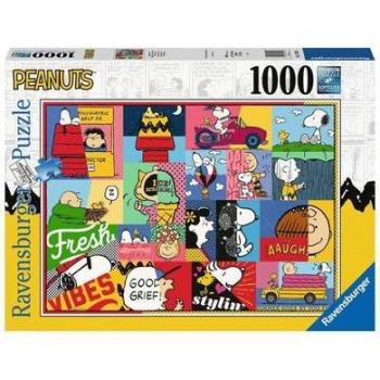 Puzzle Vida de Peanuts 1000 Piezas, Ravensburger