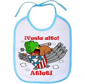 Babero Vuela alto Atleti Atlético de Madrid - Celeste
