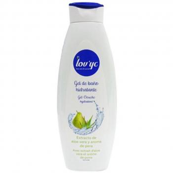 Gel de Baño Hidratante Lov'Yc Extracto de Aloe Vera y Pera 750ml