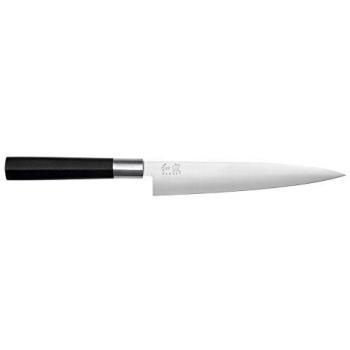 KAI Wasabi Black 6761F - Cuchillo de filetear flexible