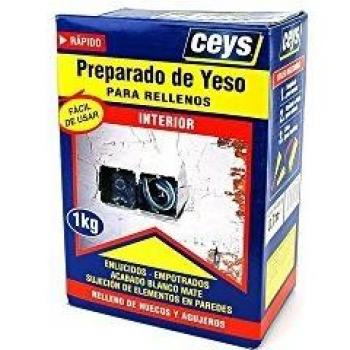 Ceys CEY400502507 Preparado De Yeso para Rellenos 1 Kg