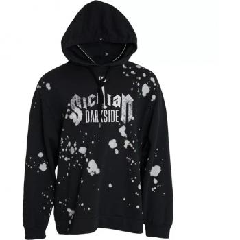 Dolce & Gabbana Black Sicilian Graphic Print Hoodie Sweatshirt for Men - Size L
