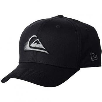 Quiksilver Mountain & Wave Gorra de béisbol, Hombre, Negro