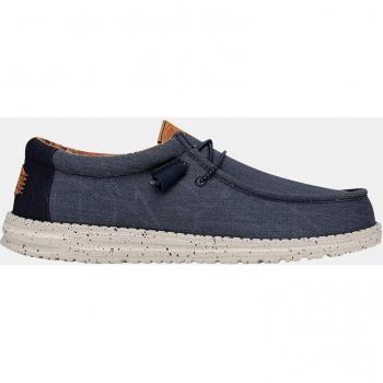 Hey Dude Men's Wally Washed Canvas Lace-Up Shoes