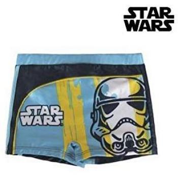 Star Wars, Bañador Boxer - Bañador para niños, color azul