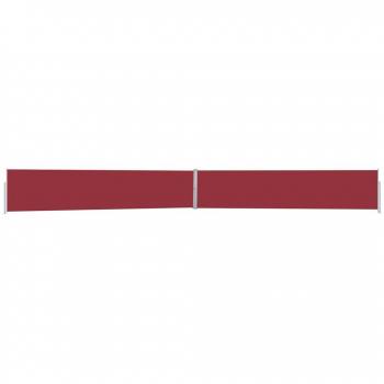 Toldo lateral retráctil para patio 170x1200 cm Color Negro, Crema, Antracita y Rojo