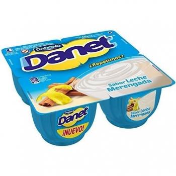 Danet Leche Merengada - Paquete de 4 x 115 gr - Total: 460 gr