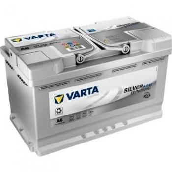 Batería Varta A6 Silver Dynamic AGM 12V - 80Ah/800A (EN) Caja L4
