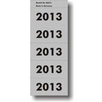 Inhaltsschildchen 2013 20 feuilles gris 57 x 28 mm-lot de 100