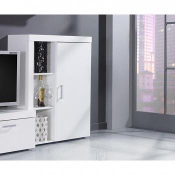 Cama SAMBA 3 BI/BI con estantería de salón