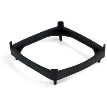 Lüfter-Einbaumanschette, steckbar, Antivibration für 80mm Axiallüfter