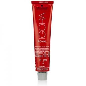 Schwarzkopf Professional Igora Royal Permanent Color Creme 5-88 Light Brown Red Extra 60 ml