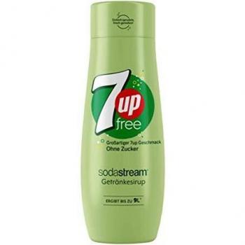 Sirope SodaStream 7UP Free 440ml - Sabor sin azúcar y concentrado para bebidas gaseosas