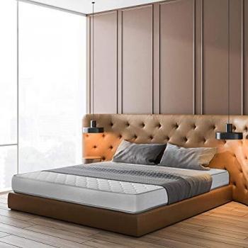 Colchón individual ortopédico y anatómico de Eliocell, altura 19 cm, 90x200 cm, antibacteriano e hipoalergénico, enviado al vacío